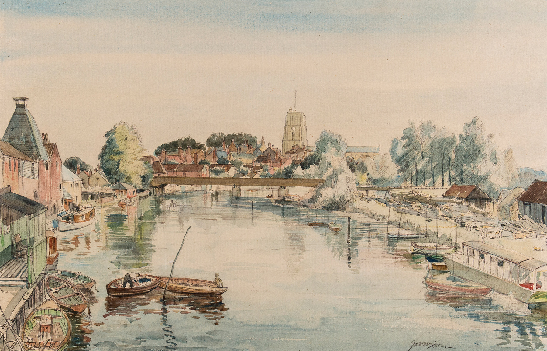 NIXON Job (18911938) A ?Fen town